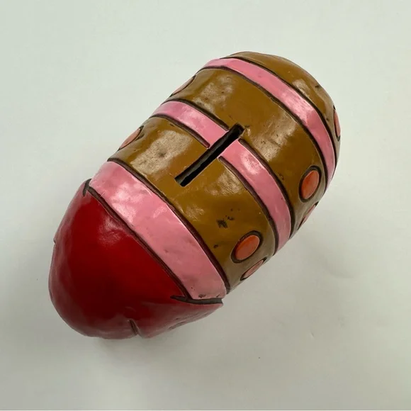 Vintage Pride Creation 60’s-70’s Mod Kitschy Retro Elephant Money Bank